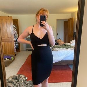 Forever 21 skirt and top set